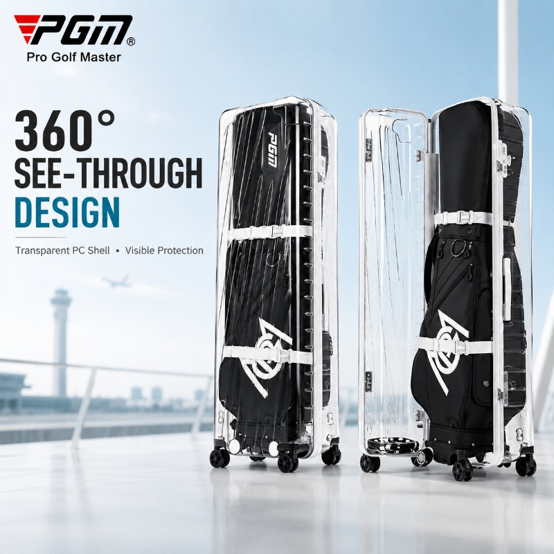 U Lock Heavy Duty - Étui de voyage transparent pour clubs