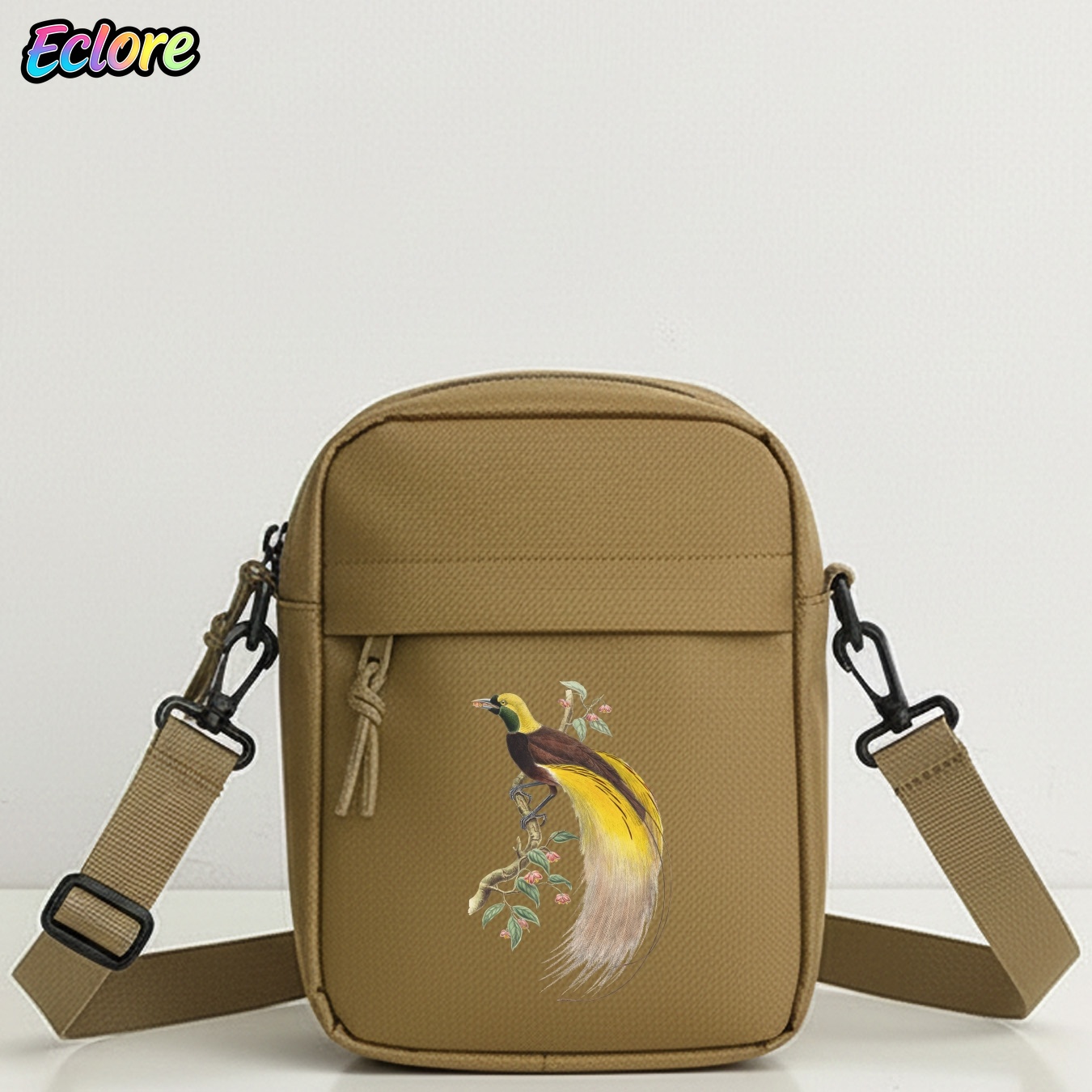 Commuter Cycling - Sac à bandoulière à imprimé floral