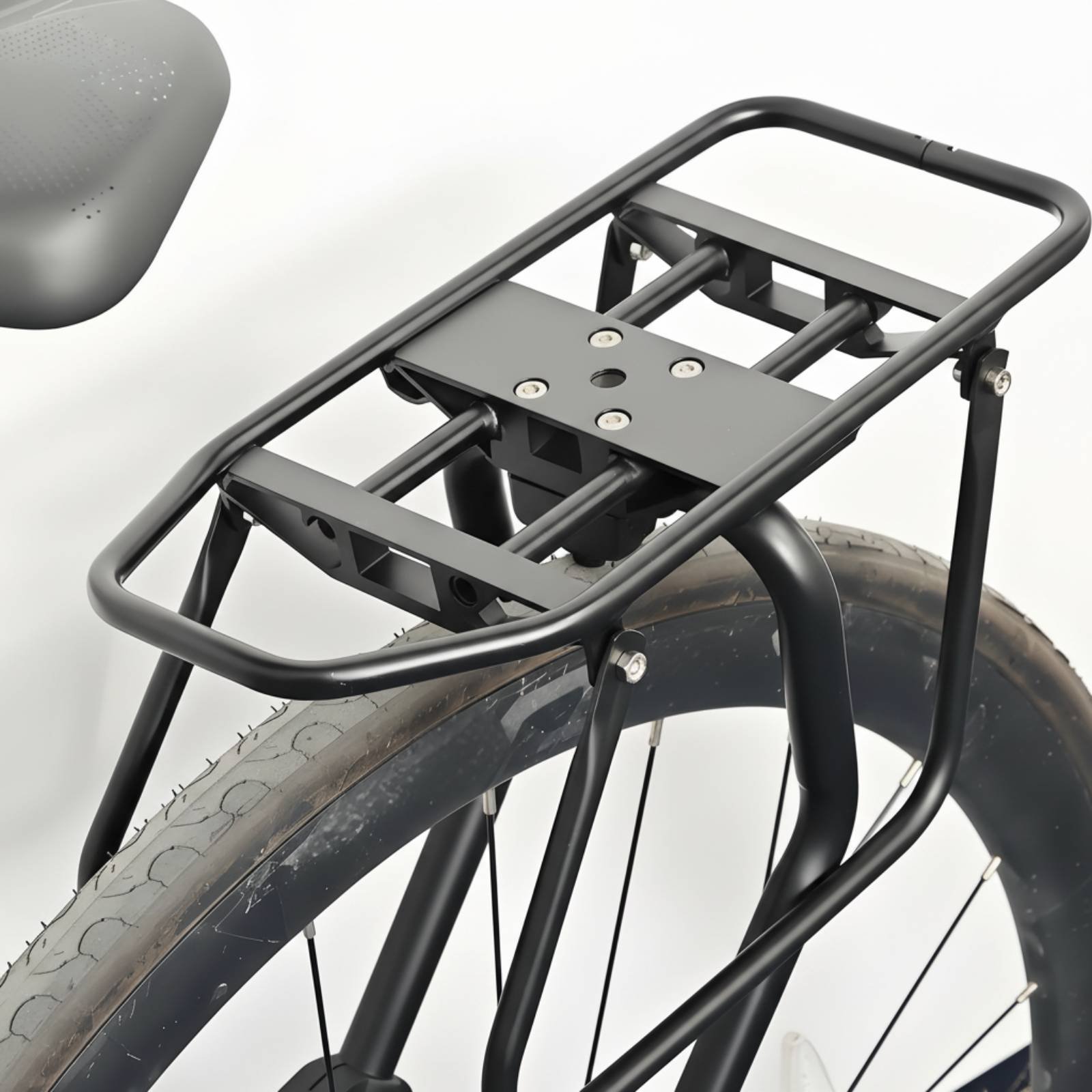 Commuter Cycling - Porte-bagages arrière de vélo en alliage