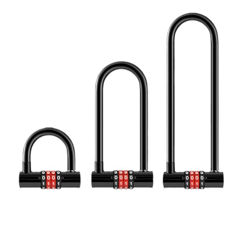 U Lock Heavy Duty - Serrure à combinaison antivol étendue en