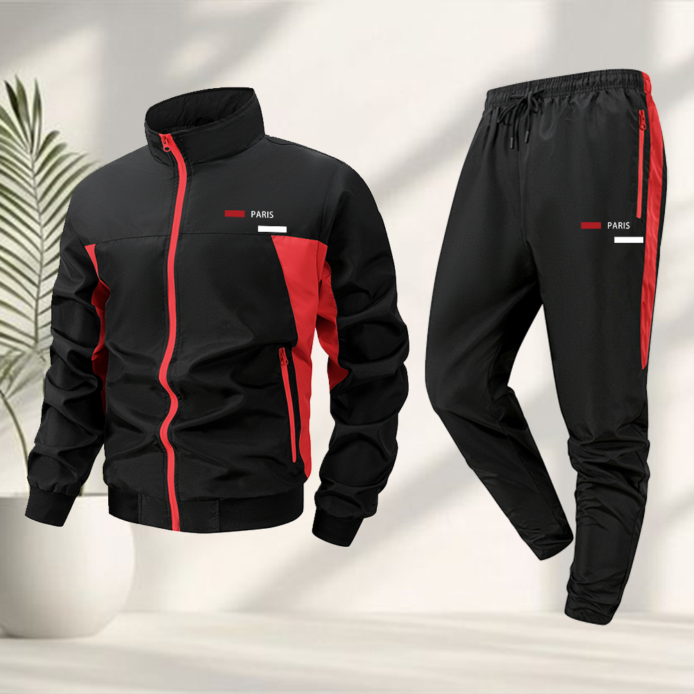 Cycling Commute Jacket - Ensemble de sport décontracté imprimé tendance