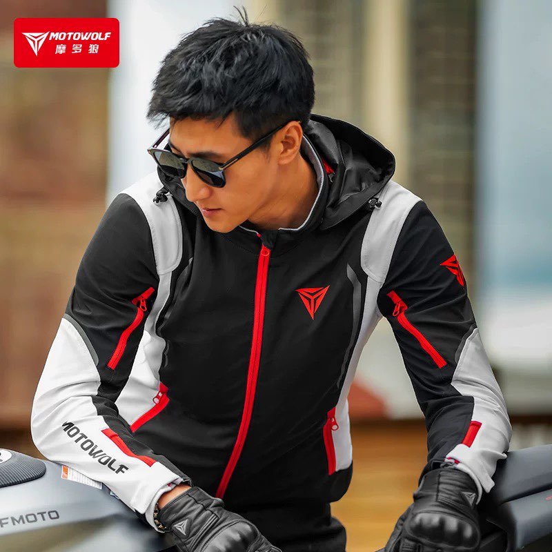 Cycling Commute Jacket - Veste de moto imperméable pour l'extérieur,