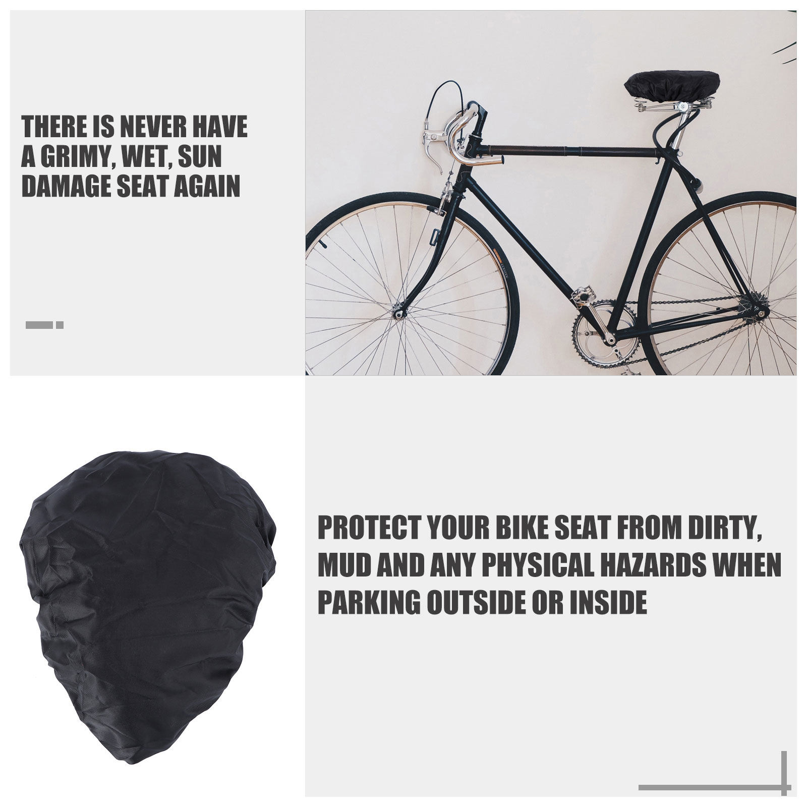 Lot de 4 housses de selle de v - Cycling Commute In Rain avis et prix