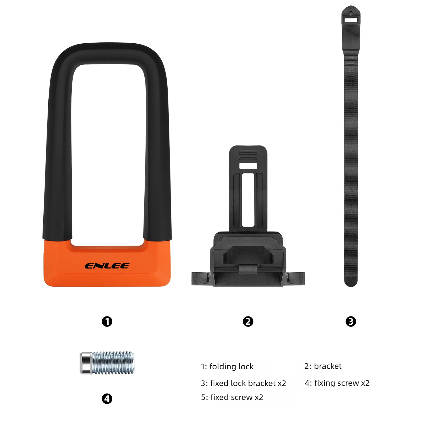 Antivol ENLEE en U pour vélo,  - U Lock Heavy Duty avis et prix