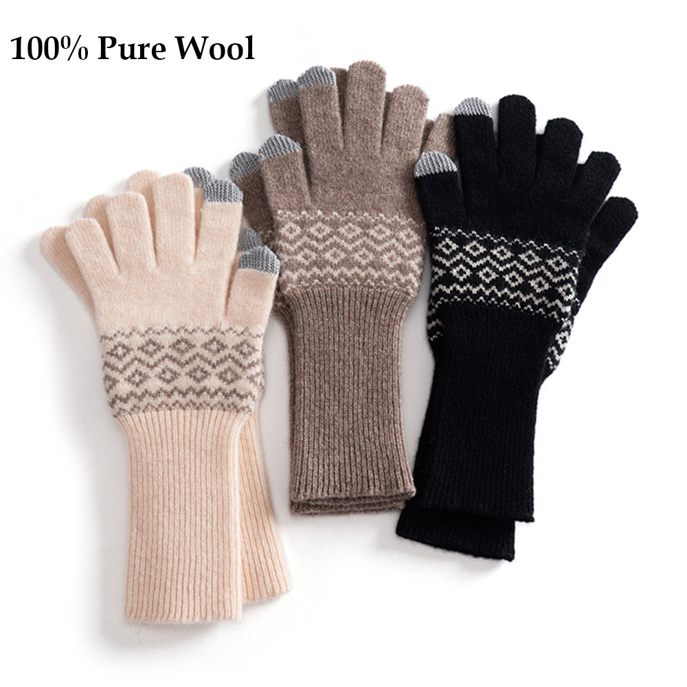 Gants tactiles 100 % laine, mo - Winter Cycling Commute avis et prix