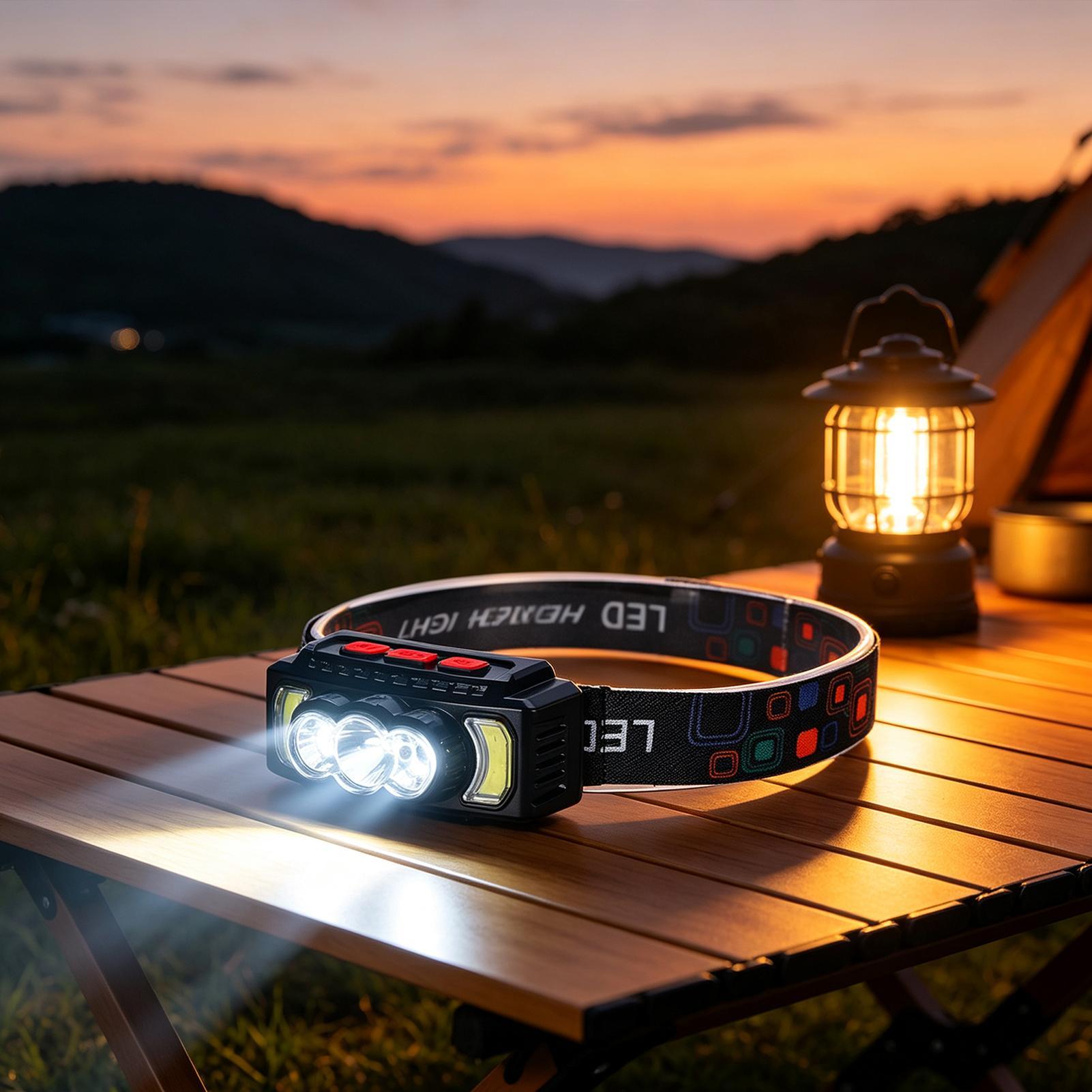 Lampe frontale à LED avec déte - Cycling To Work avis et prix