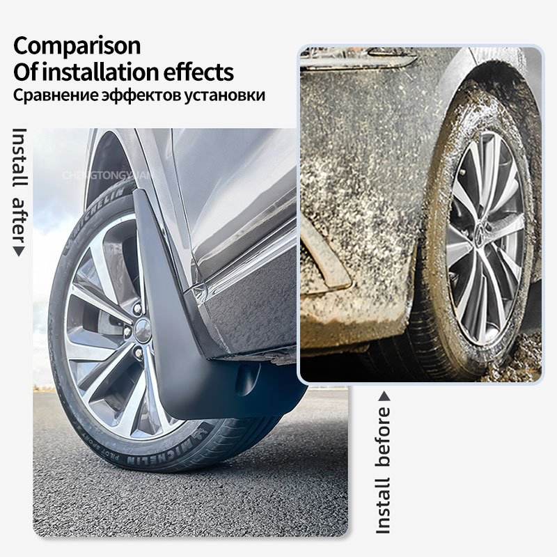 Garde-boue pour Mitsubishi Asx - Fender Mudguard Set avis et prix