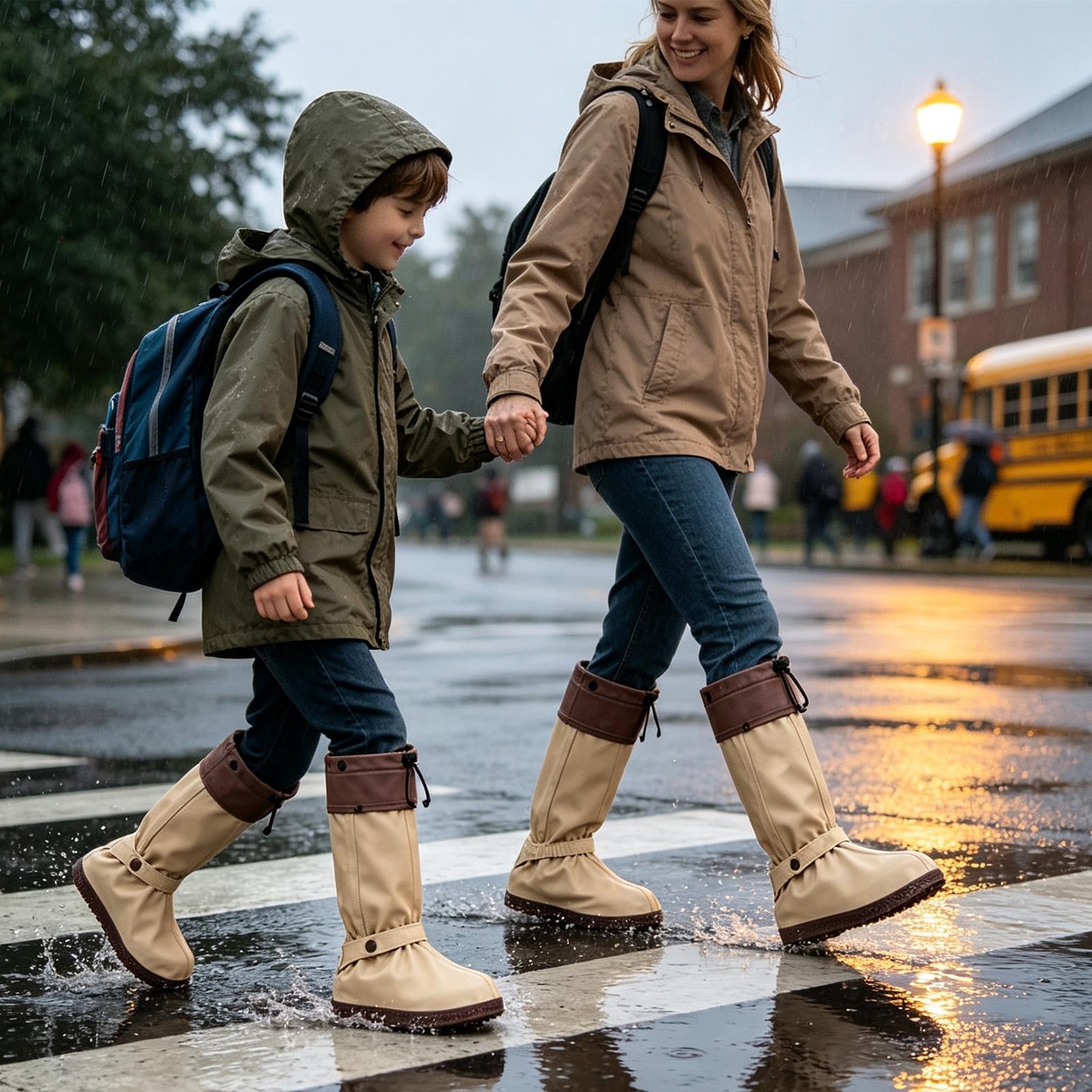 Couvre-chaussures imperméables - Cycling Commute In Rain avis et prix