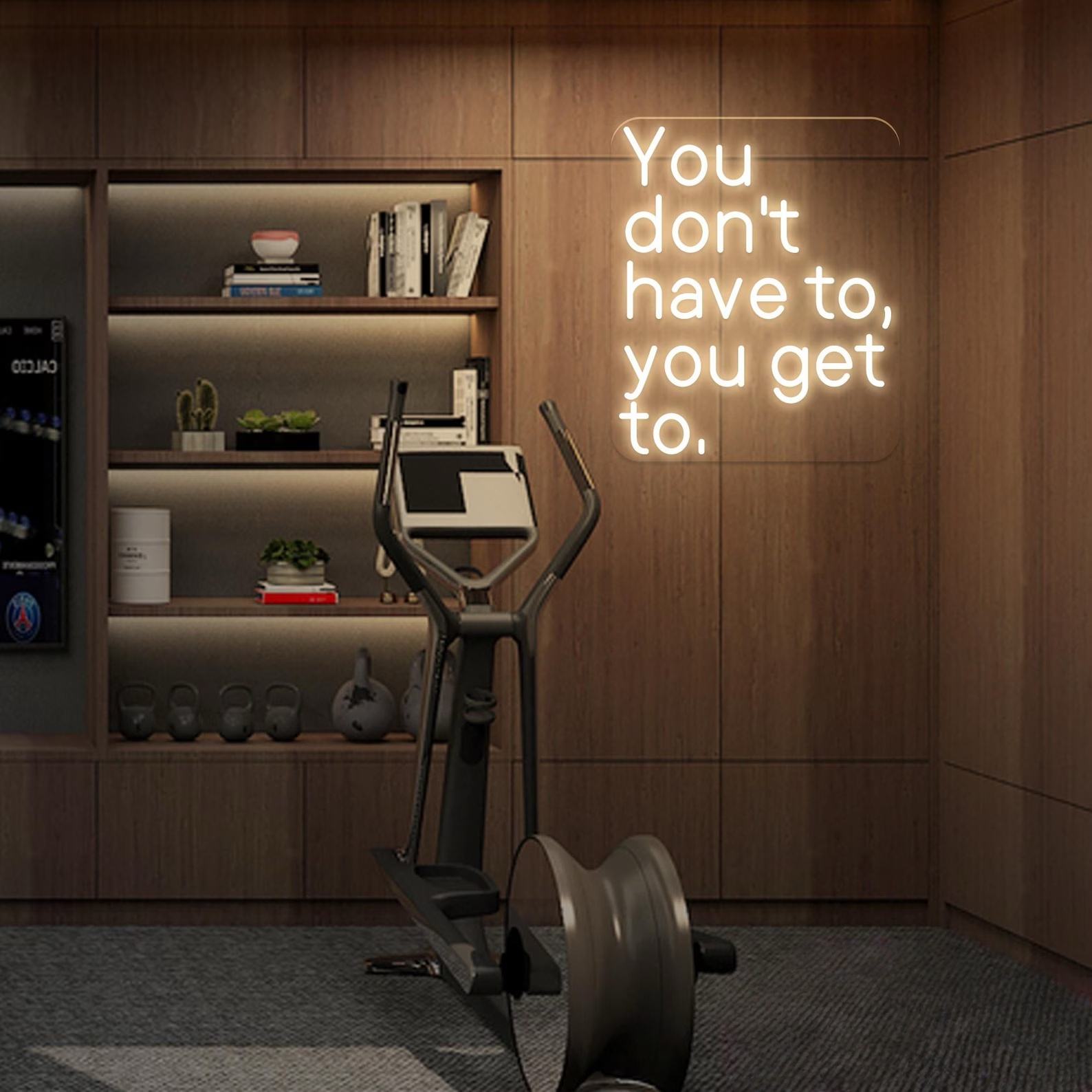Enseigne néon « You Don't Have - Cycling Quote avis et prix