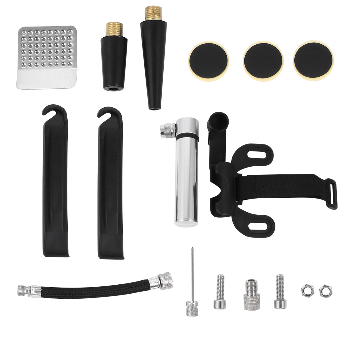 Kit de réparation de pneus et  - Bike Pump Frame Mount avis et prix