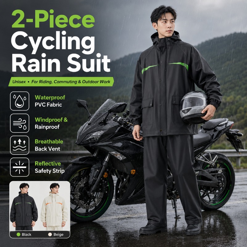 Combinaison de pluie imperméab - Cycling Commute In Rain avis et prix