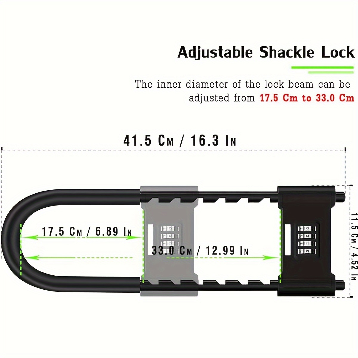 Serrure de sécurité en forme d - U Lock Heavy Duty avis et prix